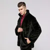 Cappotto in pelliccia sintetica autunno/inverno di design da uomo ispessito oversize versione coreana visone da uomo YMQA