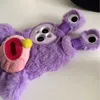 Cell Phone Cases Netizen Plush Little Monster Cute Monster Doll Cartoon Cute Stupid 14promax Plush Phone Case UglyL2402