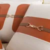 Housse de coussin décorative en Faux cuir avec boucle cheval, taie d'oreiller, pour canapé, siège de maison, voiture, 45x45, 240129