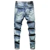 Hommes PP Jeans Designer Jeans Mode En détresse Ripped Bikers Femmes Denim cargo broderie Hommes punk Pantalon D-K29