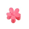 Hair Accessories Fashion Women Girl Plastic Hair Claws Ribbon Crab Clamps Charm Solid Color Flower Shape Lady Small Hairs Clips Headdr Dhu3S