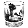 Wine Glasses Iceberg Cup Creative Silhouette Glass Snow Mountain Thick Bottom Rock Christmas Gift Whiskey