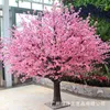 Fleurs décoratives Emulational Pêcher Faux Arbres Business Square Scenic Spot Wish Imitative Ornement Ameublement Cerise Artificielle