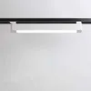 Spoorverlichting Moderne lange strip LED-raillampen 30 W aluminium plafondrail lijnschijnwerper woonkamer kledingwinkel thuis spotvulverlichting YQ240124