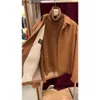 Loro Piano Mens Jackets Casual Lapel Camel Hair Jacket Coat 6H0P