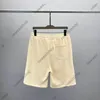 24SS Europa Männer Frauen Designer Shorts Hose Sea Wave Stickerei Jacquard Stoff Kurz Casual Brief Hosen Frühling Sommer Schwarz Khaki S-XL