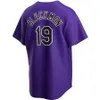 2023 Custom S-4XL Бейсбольные майки Nolan Arenado Story Story Charlie Blackmon David Dahl Colorado Rockies Даниэль Мерфи Ян Десмонд Джерси