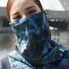 Summer Chieftain Scarf Outdoor Sports Camouflage Scarf Elastic Quick Torking Sun Protection Ice Silk Magic Triangle Scarf Headscarf