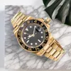 montres pour hommes montre d'endurance mécanique automatique 40 mm en acier inoxydable boucle pliante montres résistantes à l'eau montre lumineuse saphir montre de luxe