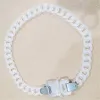 الأساور 1017 Alyx 9SM Bracelets Men Women Classic Alyx سلسلة سلسلة عالية الجودة سلامة بلاستيكية شفافة غير لامعة