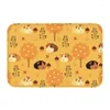 Tapis mignon cochon d'inde, porte d'entrée, extérieur, Animal, bain, cuisine, paillasson de jardin, salon