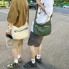 Män crossbody väskor retro last harajuku axel all-match stor kapacitet satchels skola avslappnad canvas väska japan stil handväska 240118