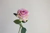 Decorative Flowers 29.5" Real Touch Fake Mauve Roses Faux Garden Rose Artificial DIY Florals Wedding Bouquet Home/Kitchen Decoration