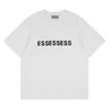 ESS T-shirt Designer T-shirt Summer EssentialSweatshirts Polo Mens Womens Top Chest LETTER LAMINÉ IMPRESS