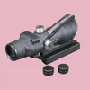 Stock Stock Trijicon Hunting Riflescope Acog 4x32 Real Fibre Optics Red Green Illumined Chevron Glass Glass Reticle Reticle TAKTICAL OPTI4676737