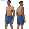 Mäns shorts Tyhen Mens Swim Trunks Kort snabba torrbräda shorts med nätfoder och blixtlåsfickor T240202