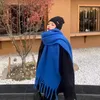 Модный зимний клетчатый шарф женский осенне-зимний, все повседневное, классический плед из искусственного кашемира Sha T355 240202