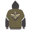 Lenda de zelda moda moletom com capuz link conjunto outono e inverno manga comprida com capuz cosplay traje 260