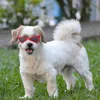 Vêtements pour chiens Produits pour animaux de compagnie Belles lunettes de soleil triangulaires vintage pour chats Réflexion Lunettes de lunettes Po Props Accessoires