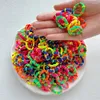 Hair Accessories 50Pcs/Set Candy Color Nylon Elastic Bands Bamboo Small Ponytail Hold Tie Rubber Girls Scrunchie
