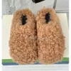 with Box Slippers with Cowhide Long Fur Fussbett Sandals Yellow Green Fashion Ourdoor Indoor Shoes Mens Trainers Beach Slippers Booties Casual Shoes Size35-45 893