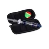 NC015 Pipe à fumer Dab Rig Verre Eau Bong Sac Ensemble 10mm Céramique Titane Quartz Nail Clip Dabber Outil Pot De Silicium Coloré Anti-déversement Bubbler Bongs