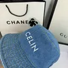 Fashon Denim Bucket Hat Мужчины и женщины солнцезащитный крем шляпа рыбаки