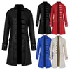 Men's Suits Men Jacket Long Sleeve Trench Coat Single Breasted Mid-length Outwear