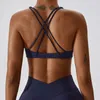 Yoga Outfit Sexy Cross Sports Bra Gym Top Women Training Running Stretch Underwear Fitness Push Up Tank Tops