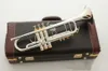 En İyi Kalite LT197S-99 Trompet B Düz Gümüş Kaplama Profesyonel Trompet Müzik Enstrümanları
