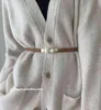 أحزمة حزام الجلود غير اللامع للنساء مع دخن مع إغلاق الخصر سترة الثوب تنوع اللؤلؤ small6668250