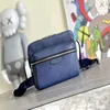 Shoulder Bag Men Fashion Crossbody Cross Body Duo Messenger Man Bag Leather Canvas Bags OUT DOOR M30233248c