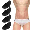 Underbyxor 4 st män underware ftm Packer Bulge Enhancer Mens Pouch Pads Man Package Men's Panty Liner