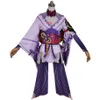 ゲームGenshin Impact Raiden Shogun Costum Combat Dress Outfit Baal素敵なユニフォームハロウィーンカーニバルパーティーコスチュームQ0821257p