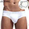 Underpants Sexy Men Underwear Briefs U Convex Big Penis Pouch Design Wonderjock Cotton For Man Bikini Adjustment Ring Cock