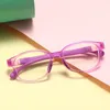 Sonnenbrille Anti Blaues Licht Kinder Brille Quadratisch Kinder Junge Mädchen Computer Transparent Blockieren Reflektierende Brillen Silikon Weichen Rahmen