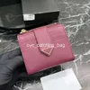 Wallet for Designer Women Purse Men Card Holder Triangle Brand Casual Fashion Wallets Coin Purses Bag Cardholder Black Pink