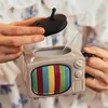 Tassen Kreative 3D Fernsehen TV Form Milch Bier Mit Deckel Haushalt Tasse Exquisite Trinken Drink Keramik Kaffee Retro