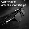 Sunglasses Frames FIRADA Fashion Myopia Eyewear Retro Square TR90 Basketball Sports Eyeglasses Optical Prescription Glasses Frame For Men