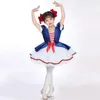 Bühnenkleidung Blaue Farbe Mädchen Ballettkleid Kinder Klassische Professionelle Tutu Rot Schwanensee Ballerina Party Tanzkostüme