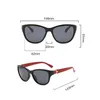 Sunglasses Vintage Cat's Ey Anti-Seawater Metal Frame For Sports And Outdoor Activities