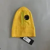 Lens Fashion Men Projektantki Brimless Trendy Hat Wełniany dzianinowa czapka czapka zimowa 240123