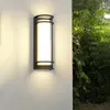 Wall Lamp Black Modern LED For Courtyard Balcony Corridor Bedroom Kitchen Bathroom Office Coffee Shop Apartment Lighting