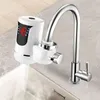 Kitchen Faucets Electric Faucet Water Heater Dual-purpose Tankless Heating LED Display EU