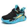 2024 Children Sneakers for Boys Mesh Breathable Running Sports Shoes Kids Girls Flat Casual Shoes Optional Leather Big Size 40 240122