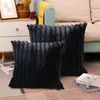 Travesseiro forma quadrada prático minimalista caso de sofá de pelúcia à prova de poeira capa anti-incrustante sala de estar fornecimento