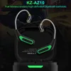 Telefon komórkowy słuchawki KZ AZ10 Bezprzewodowe słuchawki do ucha słuchawki Bluetooth 5.2 HIFI słuchawkowy sport