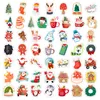 Cadeau cadeau autocollants de Noël dessin animé mignon bricolage scrapbooking décoration décalcomanies pour enfants PVC imperméable drôle jouets année