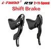 Велосипедные переключатели LTWOO R9 2x11/R7 2x10/R5 2x10/R3 2x8/R2 2x7 скоростные шоссейные переключатели, тормозной рычаг, совместимый с велосипедным переключателем Shimano