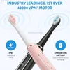 Toothbrush BANYOUHONG BT01 Electric Sonic Toothbrush USB Charge Rechargeable Adult Waterproof Electronic Tooth 6 Brushes Replacement Heads Q240202